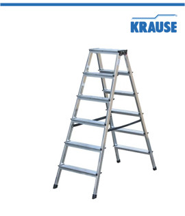 Професионална двустранна алуминиева стълба KRAUSE DOPPLO 2x6, 1.30m